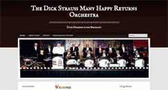 Desktop Screenshot of dickstraussbands.com